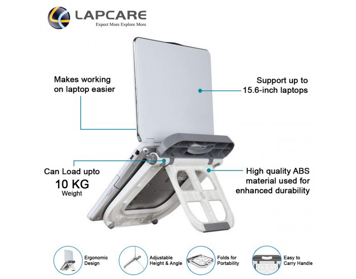 LAPCARE MULTIFUNCTION LAPTOP STAND